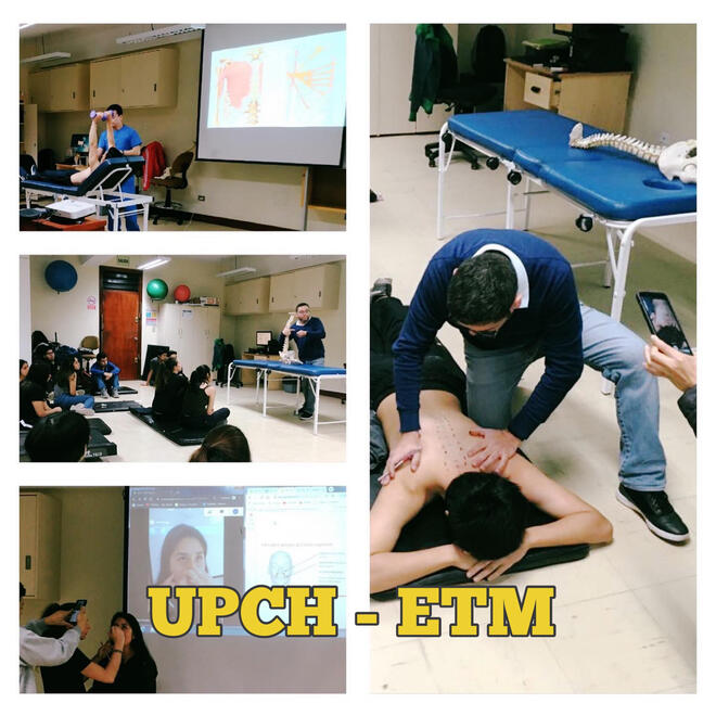 Fisioterapeuta Jose Peralta Fisio Docente Universidad Peruana Cayetano Heredia (UPCH). Curso Exploracion Topografica Manual De Superficie