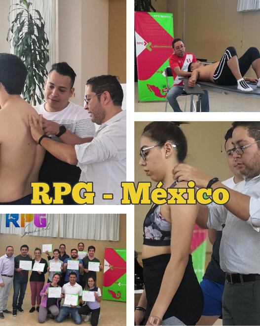 Fisioterapeuta Jose Peralta Fisio Formacion Internacional en RPG Mexico